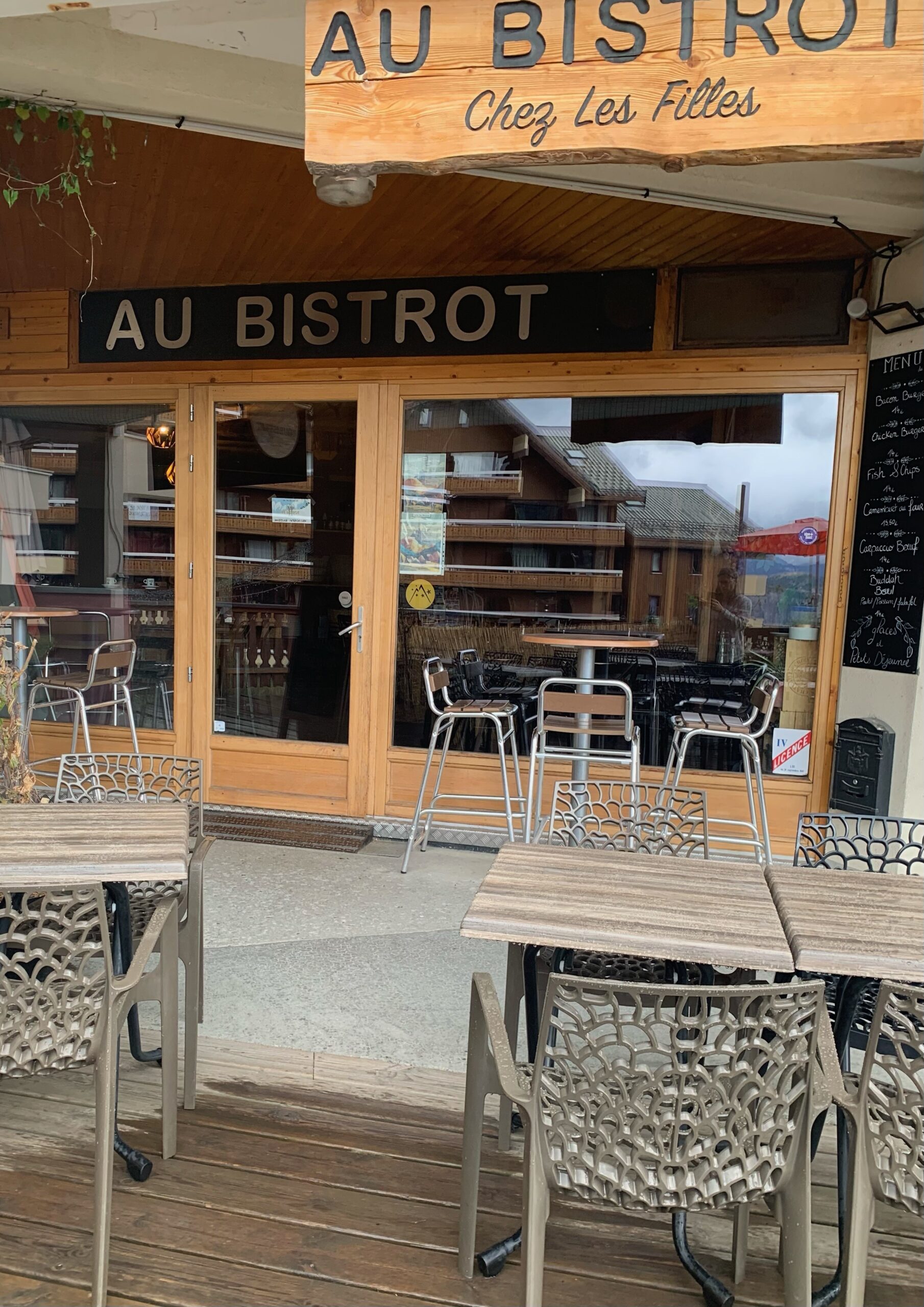 Au bistrot Alpe d'Huez