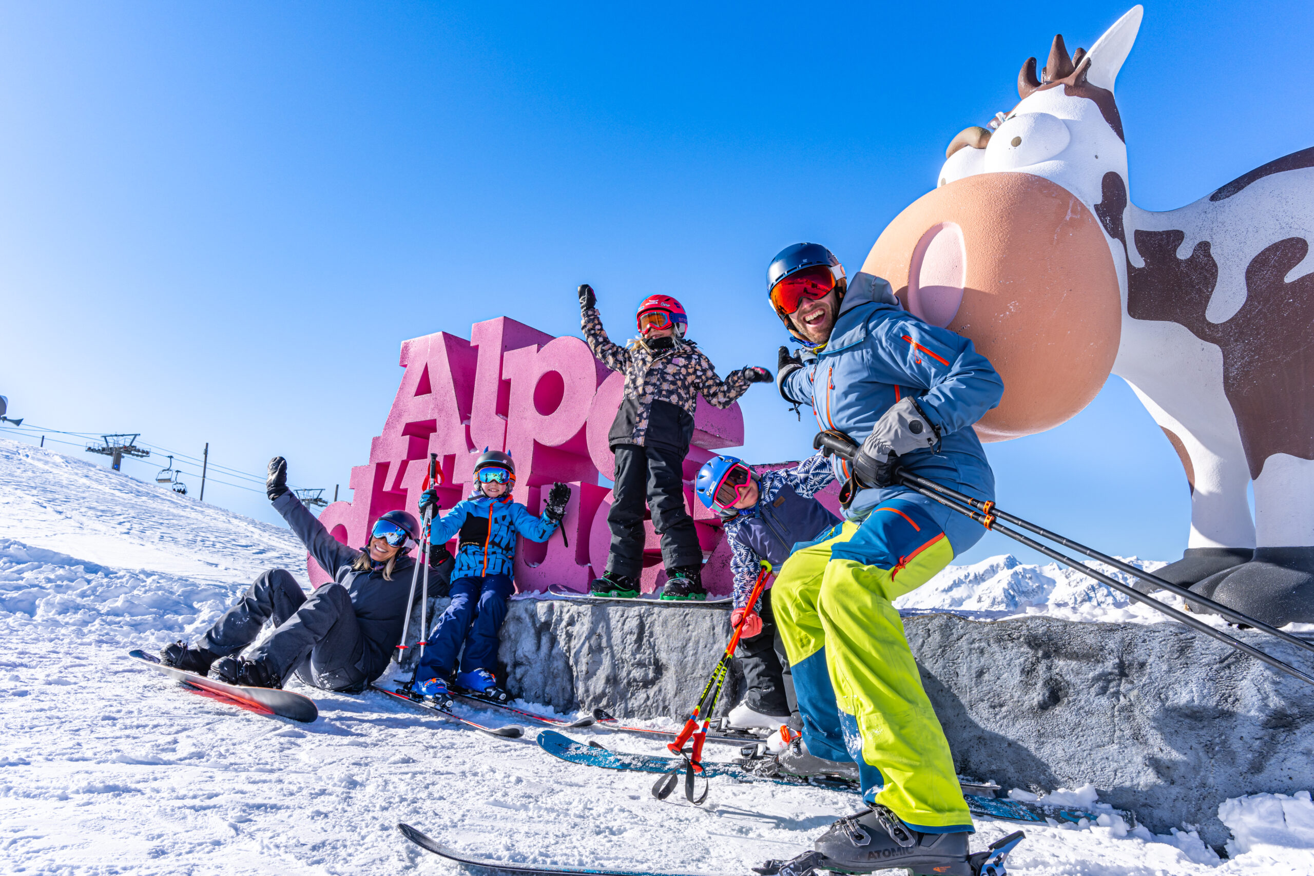 Ski Famille +_Alpe d'Huez