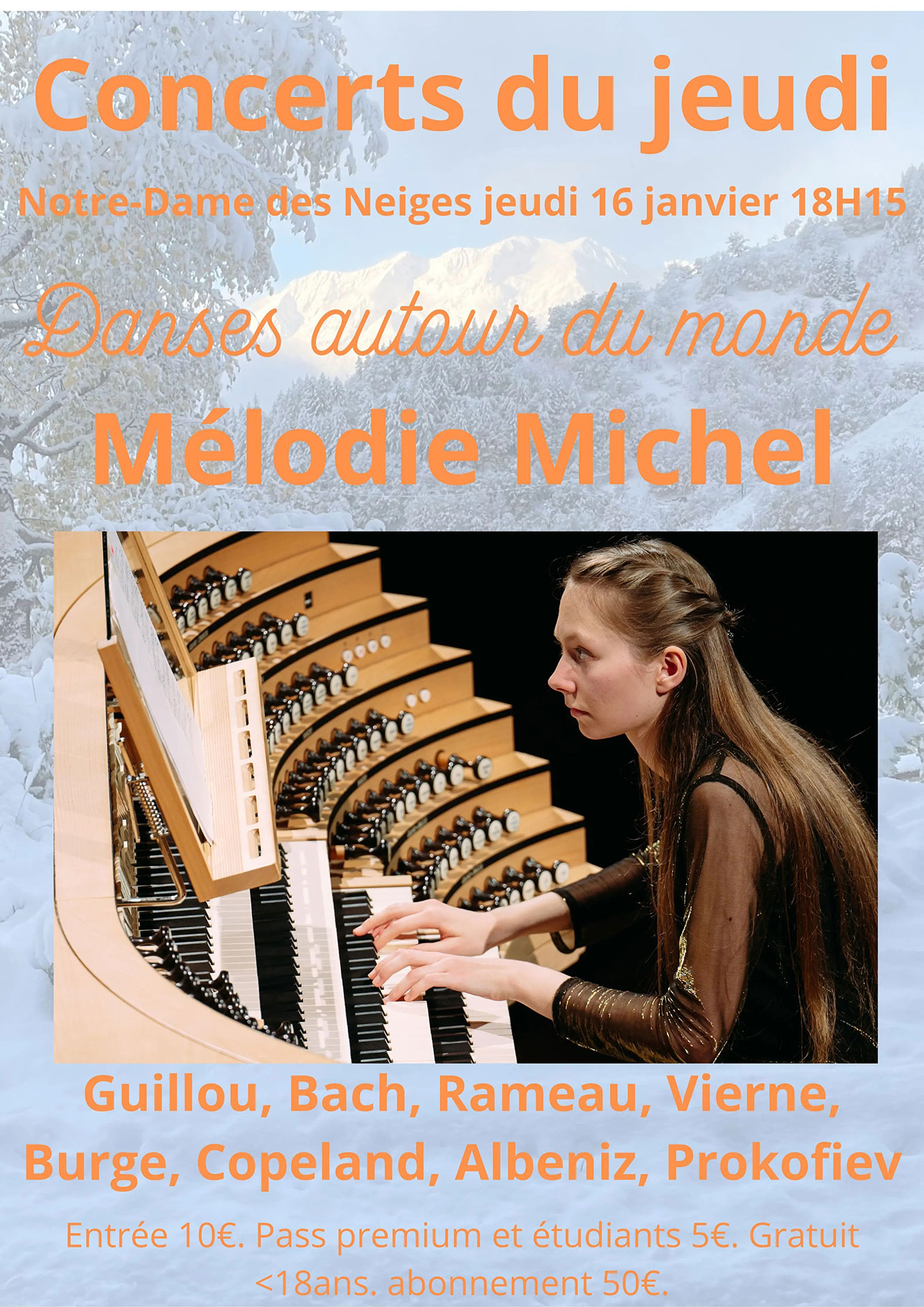 Concert classique Notre Dame des Neiges