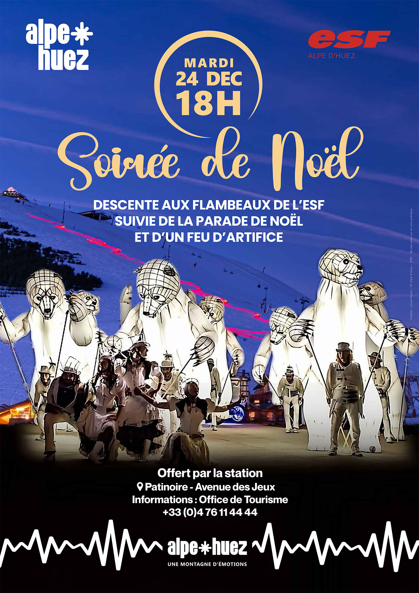 Soirée de Noël_Alpe d'Huez