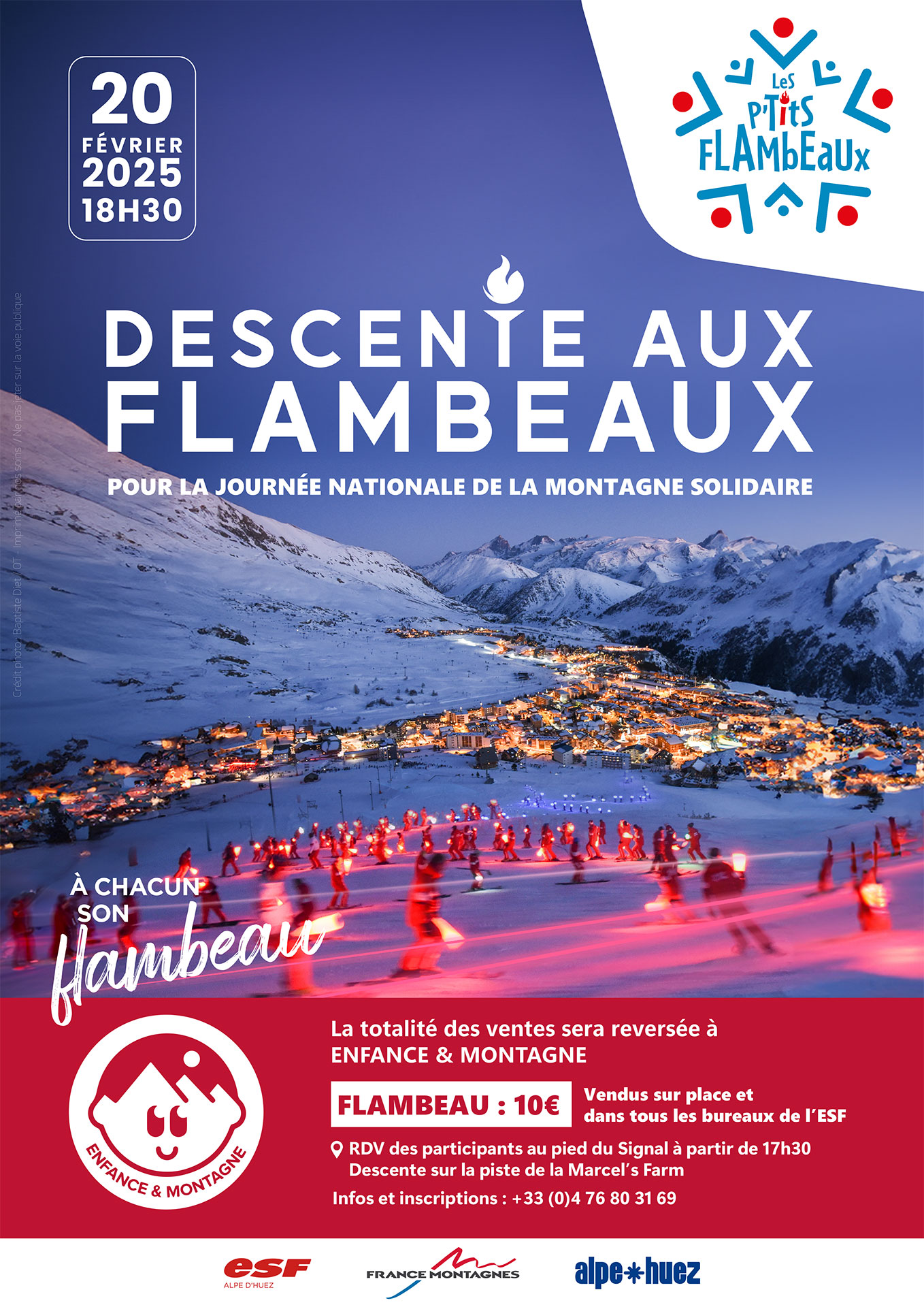 Les P'tits Flambeaux_Alpe d'Huez