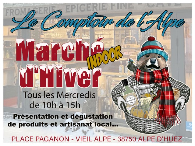 Marchés d'Hiver indoor_Alpe d'Huez