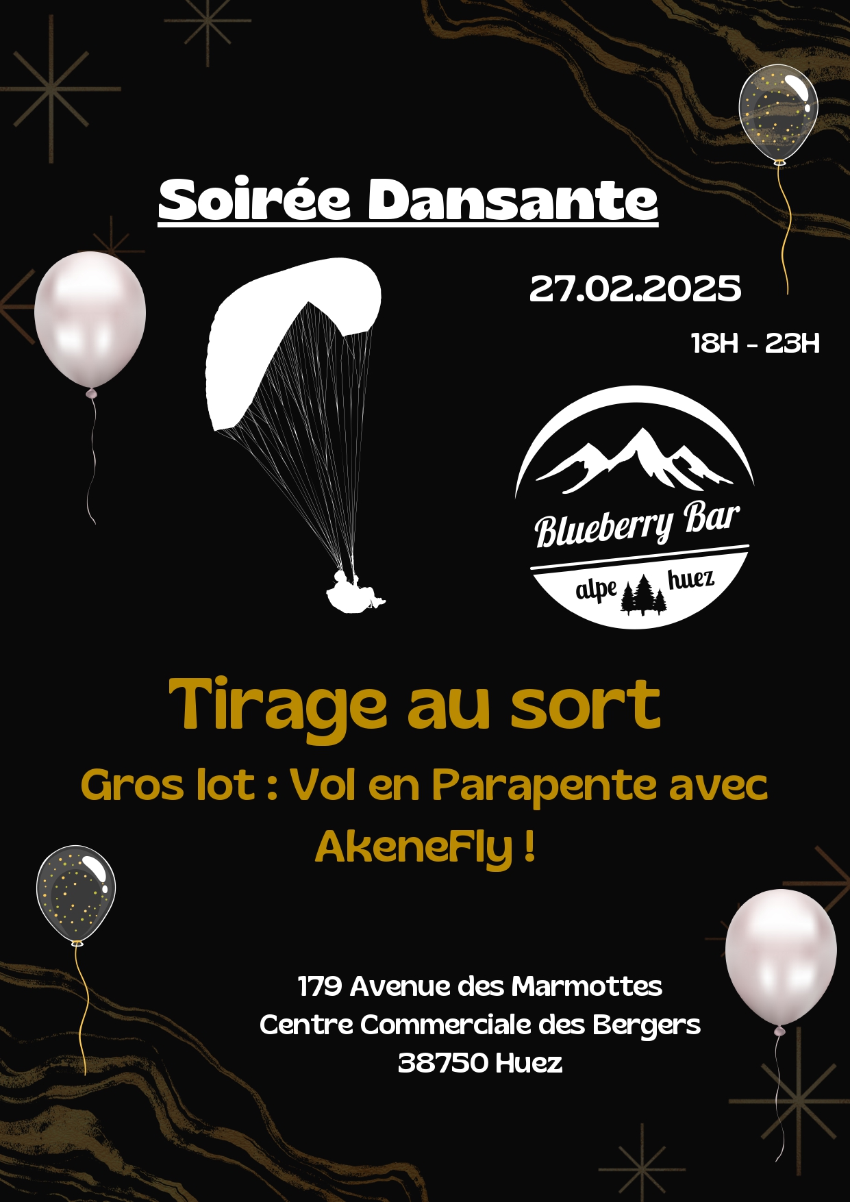 Soirée dansante au Blueberry Bar_Alpe d'Huez